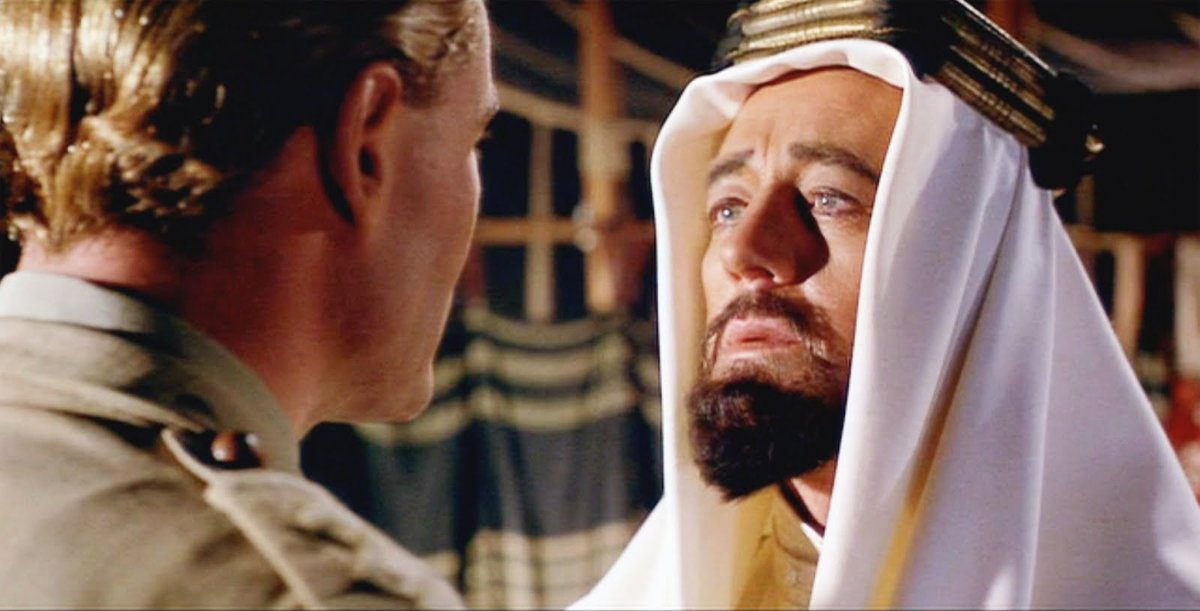 how great is Alec Guinness here?!
#TCMParty #LawrenceOfArabia