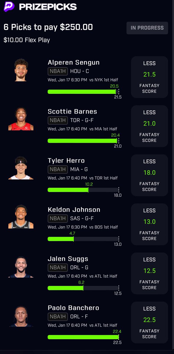 17LockzzParlays's tweet image. I TOLD YALL THIS WOULD BE A BETTER DAY #THATGETBACKAMF #PRIZEPICKS #CASH #GAMBLAZZ #MONEYTEAM #LIGHT DAY BIG WIN #GamblingX #scottiebarnes #alperensengun #tylerherro #keldonjohnson #jalensuggs #paolobanchero @17Streetlockzz follow me for the #BEST #SPORTS #PICKS