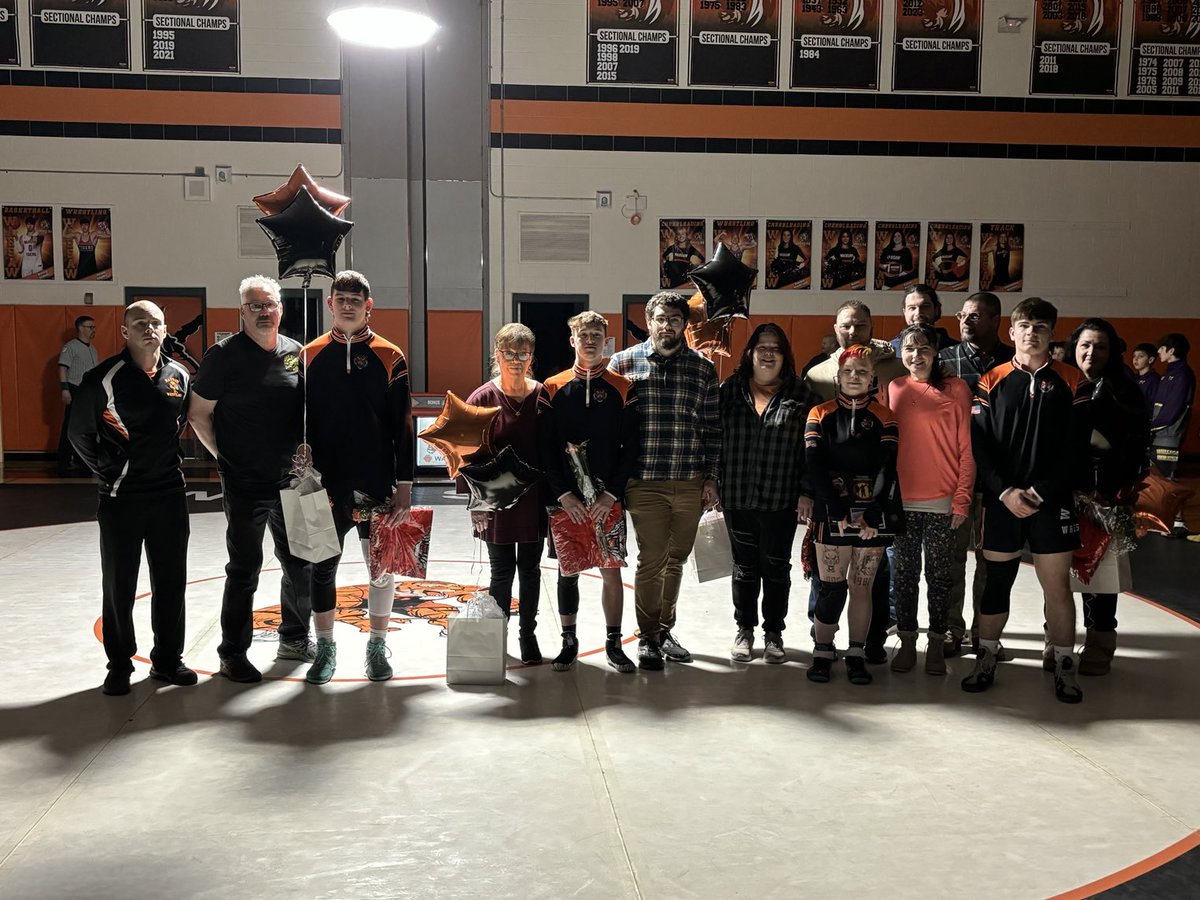 Wrestling Senior Night 2024