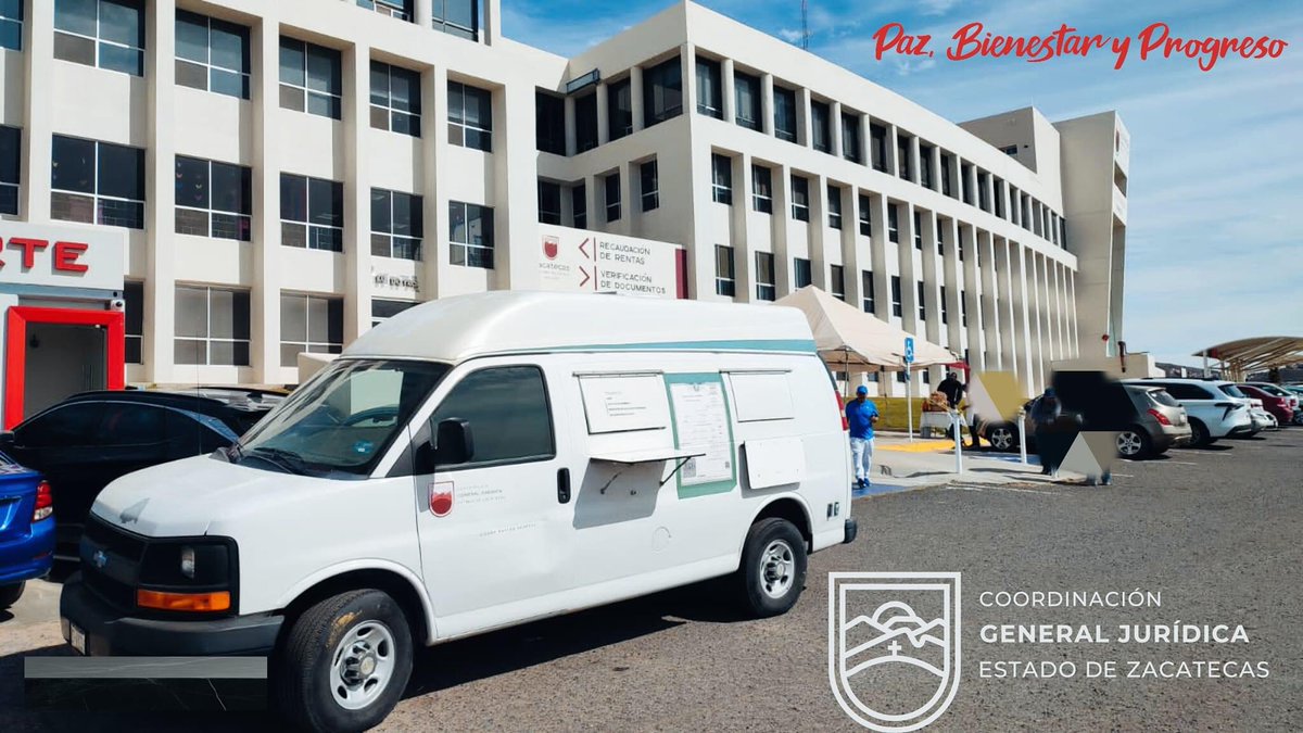 VisioNoticiaZac's tweet photo. 🛑 Aprovecha 🛑

Este sábado, te esperamos en la Unidad Móvil del Registro Civil, en el estacionamiento de la Secretaría de Finanzas Zacatecas  con horario de 10 a 14 h

Zacatecas es #Identidad #PazBienestarYProgreso
@CGJ_Zac https://t.co/Ymc3MSwQIk