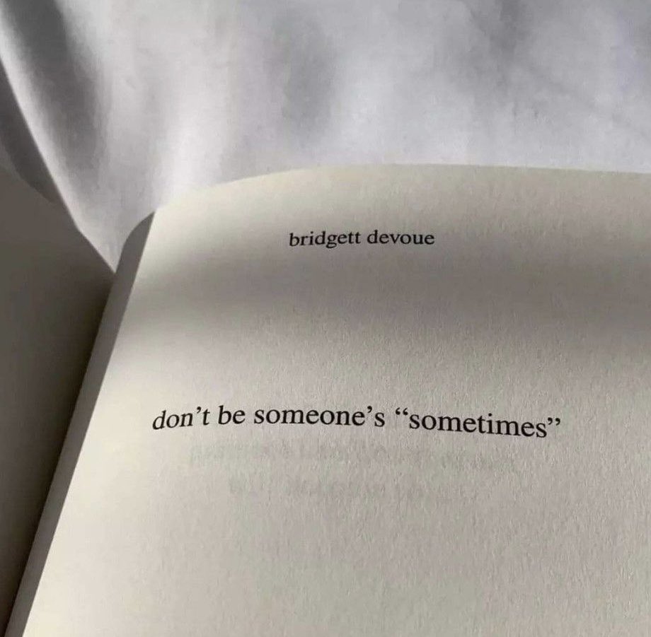 don’t be
