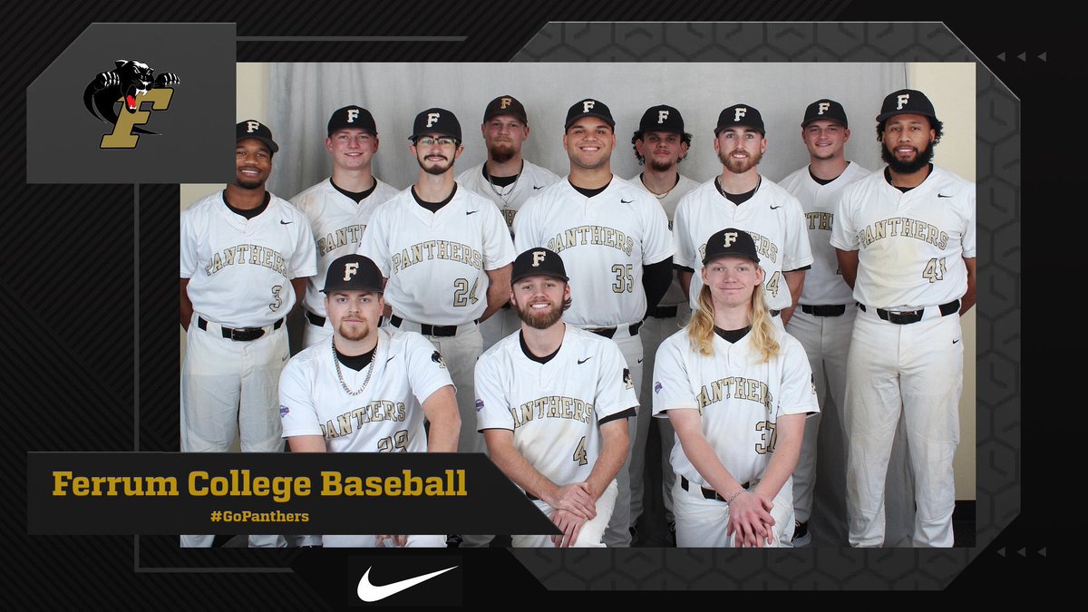 Panther Baseball is just one month away! #FerrumCollege #NCAABaseball #ODAC #GoPanthers