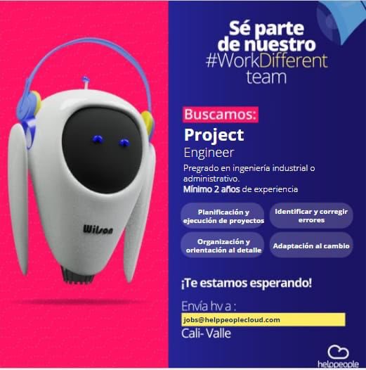 antjimenez's tweet image. Te estamos buscando y nos encantaría q hagas parte del #WorkDifferent Team @helppeoplecloud 
#TrabajoSiHay