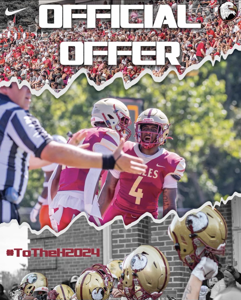 After a great talk with <a href="/CoachLemn/">Scott Lemn</a> I received I first offer to play college football!!! #AGTG