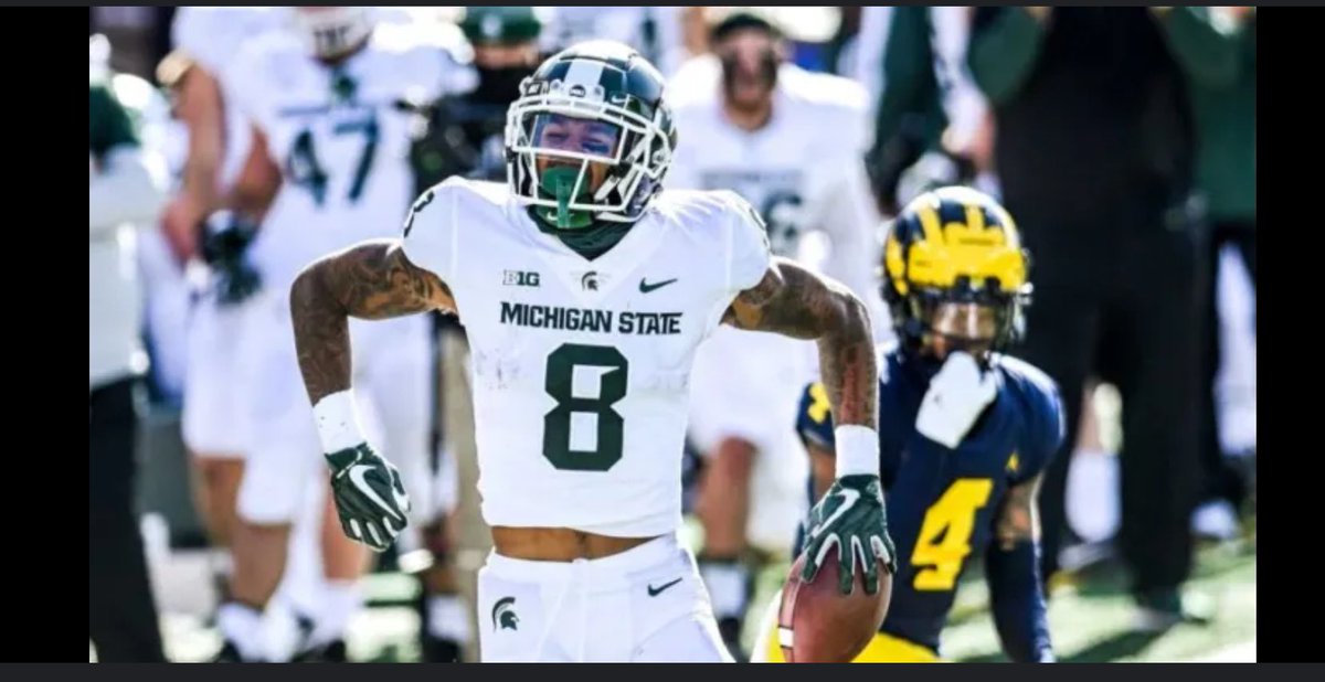 jaylan_3's tweet image. WOW!! After a Great talk with both @KbTheStable and @CoachHawk_5 i’m truly blessed to receive an ⭕️ffer from Michigan State University! #GoWhite🤍 #SpartansWill #GoGreen💚 @seancooper_C4 @justinwells2424 @CoachHouse03 @dctf @Matt_Stepp817 @Bdrumm_Rivals @gabrieldbrooks