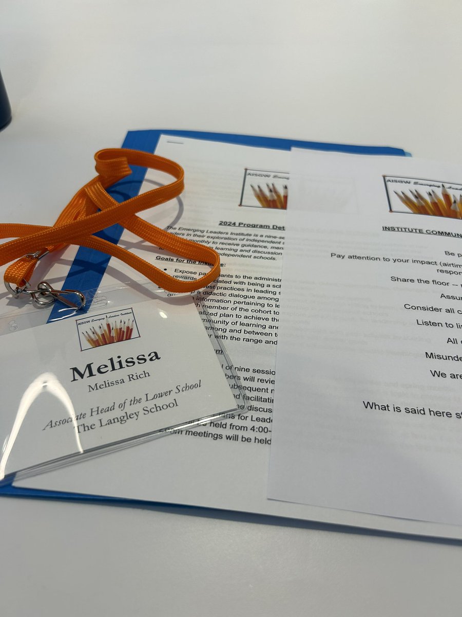 Super excited to learn with and from some amazing educators in the 2024 AISGW Emerging Leader cohort!