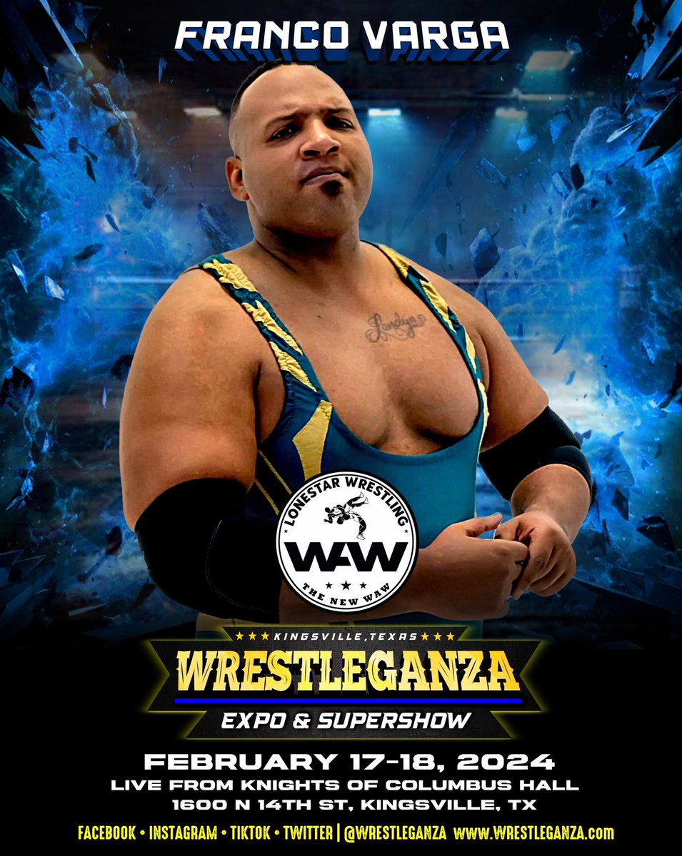Representing <a href="/WAWIsWaco/">LonestarWrestlingWAW</a>, <a href="/Francowrestles/">Franco Varga</a>!