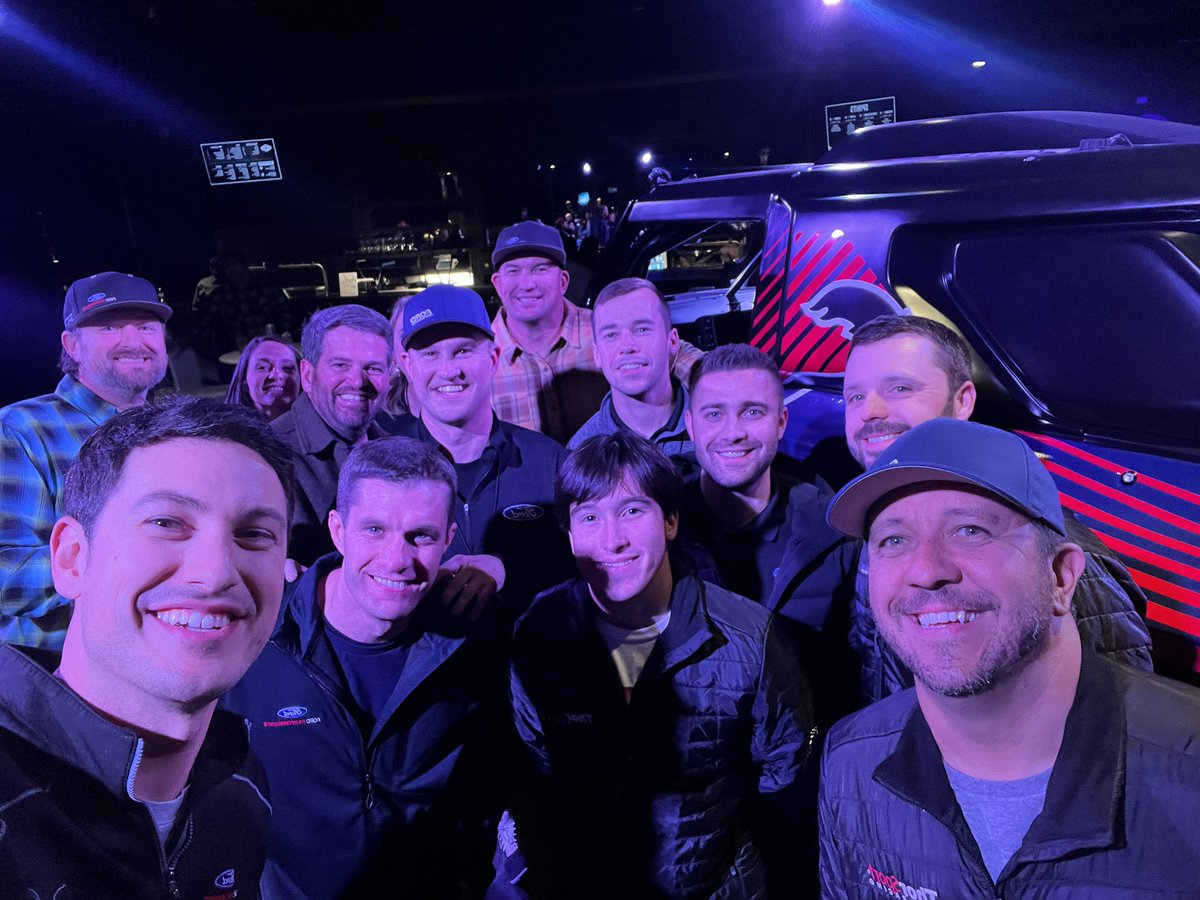 13 Ford Performance drivers walk into a season launch event… #FPSeasonLaunch24