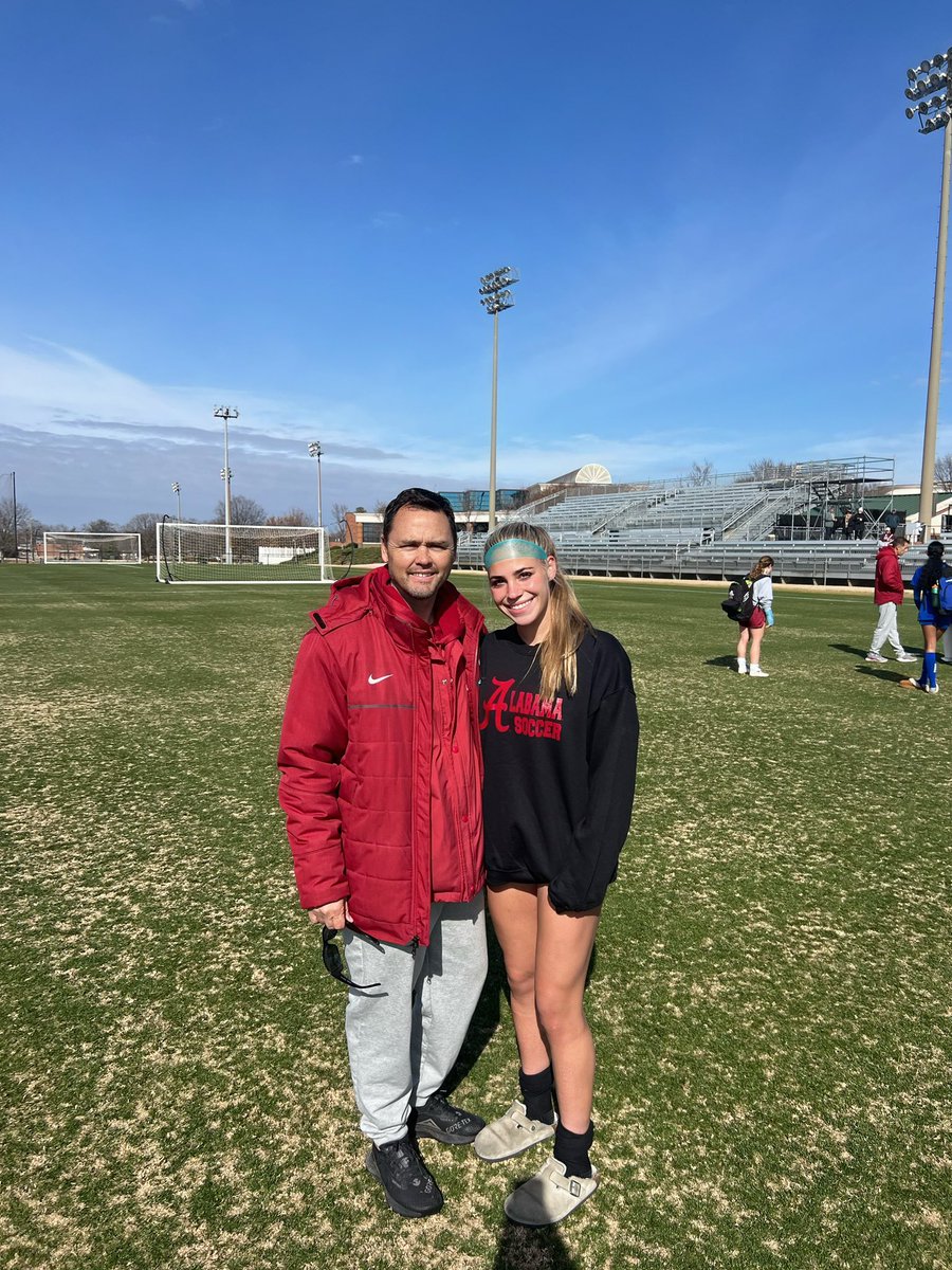 JaceyPhillips25's tweet photo. Thank you @AlabamaSoccer for this amazing weekend! Being here again reminded me how I love the campus, coaches, and atmosphere here so much. I hope to be back in the future! @UACoachHart @hannagardner71 @AlabamaSoccer
@ImYouthSoccer @GoMVB @TopDrawerSoccer @NCAASoccer @PrepSoccer https://t.co/KwEbtZZ8Br