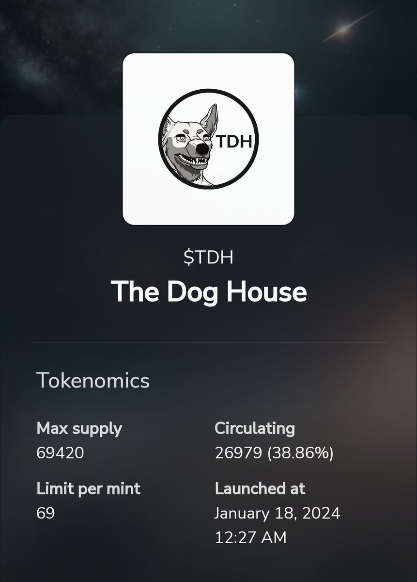 Bit of fun, may or may not do something cool down the line 😁

asteroidprotocol.io/mint/TDH
