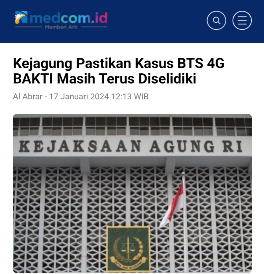 Harusnya sih emang masih ya.. apalagi skrng ada 'BONUS' kasus isu suap 12 M dari SAP Jerman buat para PEJABAT Indonesia. 
Hmm makin gurih aja kasus ini.
Sprtinya supaya gk tumpang tindih, kasus ini tetap ditangani <a href="/KejaksaanRI/">Kejaksaan RI</a> krn keliatannya KPK mau mngambil alih kasus ini.