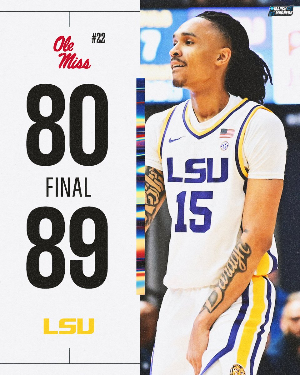 LSU DEFEATS NO. 22 OLE MISS 👀

The Tigers hand the Rebels just their second loss of the season 🐅