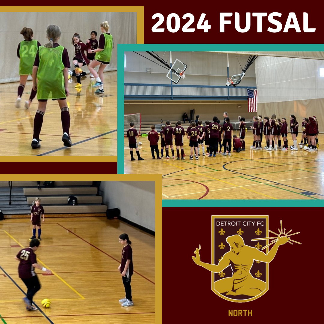 dcfcnorth's tweet photo. DCFC North kicked off their 2024 Futsal training on Sunday. The teams worked on their footwork, technique and had time to scrimmage. 
#dcfcnorth #dcfcnorthfutsal #stsa https://t.co/oV5YAvIyEX