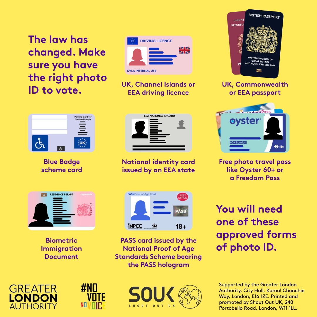hackneycouncil's tweet photo. 🗳️ It's election day for a new Cazenove ward councillor!

 ⏳ Polling stations are now open until 10pm.

🪪 Remember your photo ID to vote.

🧮 The count will take place immediately after the close of poll. https://t.co/GhzXk2xWfF