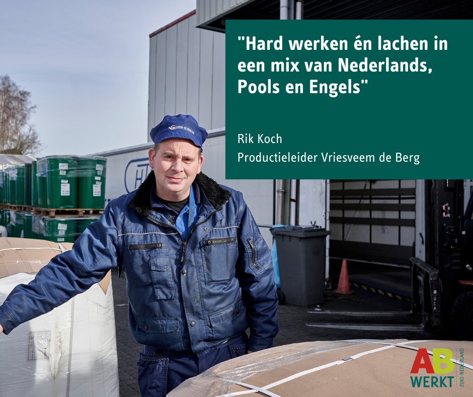 Vriesveem de Berg onderscheidt zich in Nederland door flexibiliteit. 

"We hebben via AB een paar vaste jongens waar we heel tevreden over zijn. Op de werkvloer heerst een goede mix van culturen." 👇
ab-werkt.nl/artikel/vriesv…

#personeel #internationaal #pools #engels #mix #abwerkt