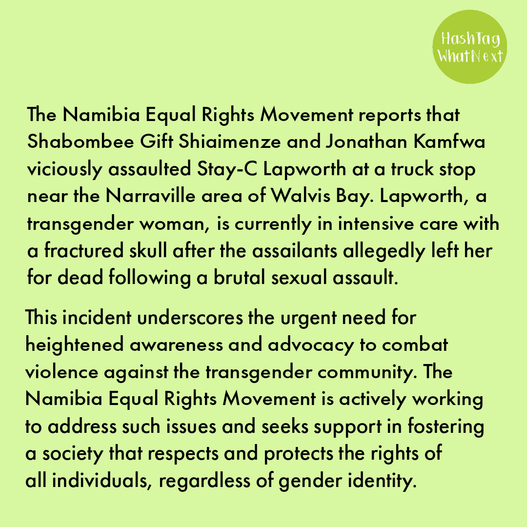 This year alone, attacks on queer individuals who have been left for dead keep rising. There is immediate need for action, because at this rate, who is next? We are not safe!!!

#justiceforstayc #transwomenarevalid #saynotoviolenceperiod #repealaha23