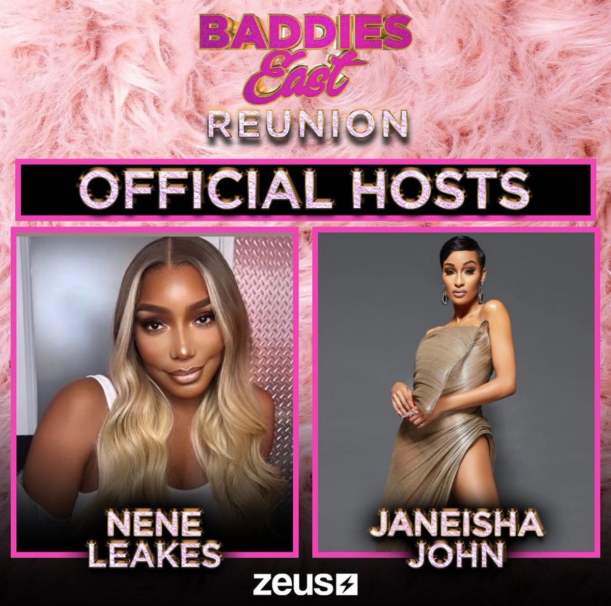 Nene Leakes &amp; Janeisha are the baddies east hosts! We feeling it?! #BaddiesEast