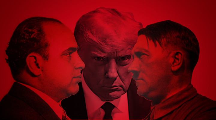 Hitler likely contracted syphilis from a prostitute. Capone embarrassed that he contracted syphilis thru working in a Chicago bordello, refused to seek treatment. Trump, known rapist, pedophile + adulterer, likely to have syphilis. #SyphilisDon #TrumpIsARapist