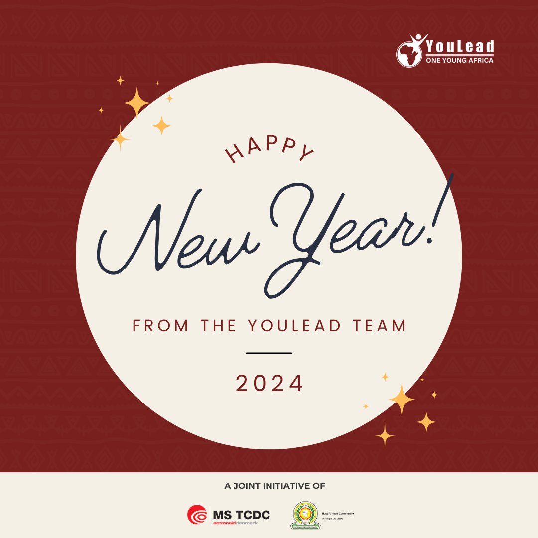 Warm greetings for the new year from us at YouLead Africa. We look forward to more connection, more learning, more interventions geared towards the skilling and all round empowerment of African youth. Be part of the #OneYoungAfrica movement. youlead.africa