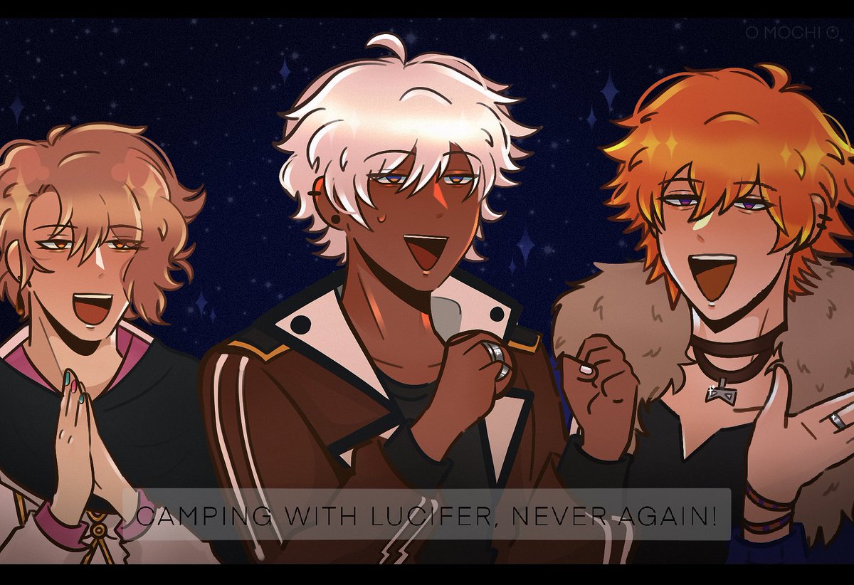 Mochiz0_'s tweet image. Asmo , mammon and beel redraw
⭐️🧡💰 #obeymeasmodeus #obeymefanart #obeymeshallwedate #obeymebeelzebub #obeymemammon