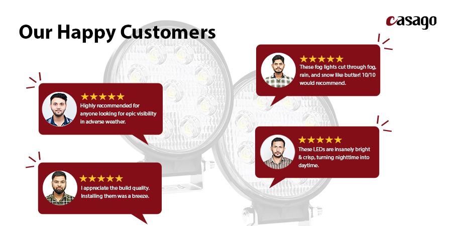 Your feedback is our inspiration, guiding us to enhance our products. Your thoughts are the key to our perfection. 🌼 Share your opinions to help us meet your expectations. Thank you for your valuable contribution!
#customerreview #customerspeak #review #casago #amzon #foglight