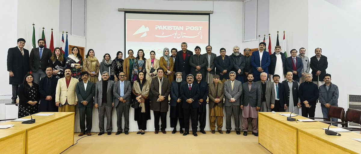 Pakistan Post (@pakpostoffice) on Twitter photo Officers of Pakistan Post posed for a group photograph at Oath Taking Ceremony of the new officer bearers of Association of Postal Group Officers
<a href="/UPU_UN/">Universal Postal Union</a>
<a href="/GovtofPakistan/">Government of Pakistan</a> Officers of Pakistan Post posed for a group photograph at Oath Taking Ceremony of the new officer bearers of Association of Postal Group Officers
<a href="/UPU_UN/">Universal Postal Union</a>
<a href="/GovtofPakistan/">Government of Pakistan</a>
