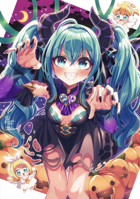 ハロウィンとクリスマスのミクさん
 #何だっていい過去作品を掲載するチャンスだ 