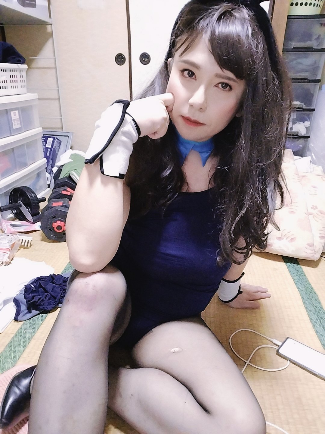 女装 露出 