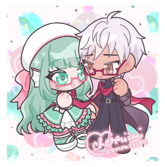 beans delivery for  !  they're characters from  's dnd stream!! go check out their stream too !!!