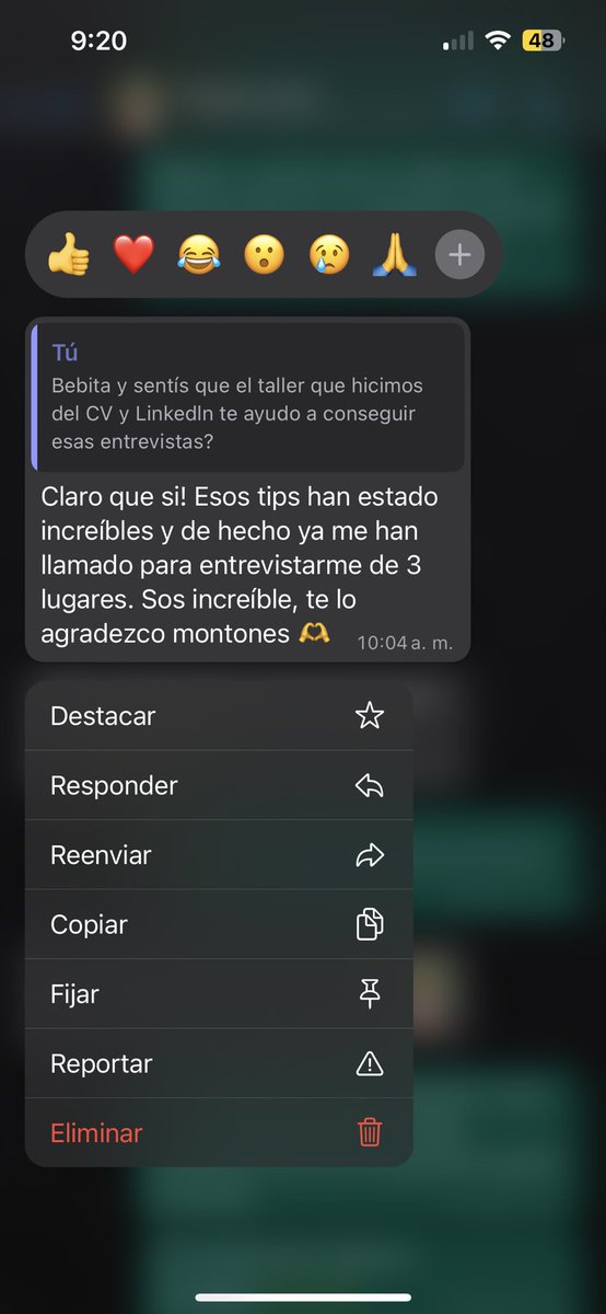 Hola! Para todos los interesados, el próximo miércoles 24 de enero a las 7:00 pm, estaré dando un taller grupal con cupo limitado de como crear un CV y actualizar nuestro perfil de Linkedln! Como es semi personalizado tendrá un costo más barato que los talleres individuales❤️‍🩹 DM