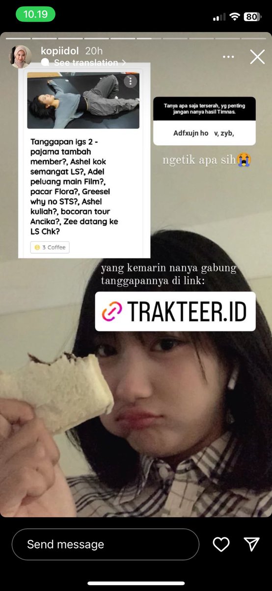 GYOHANS_'s tweet photo. Sekarang konten kopiidol berbayar toh.. pantes di atas foto itu ada https://t.co/wIVR8eLATm 🤔 https://t.co/ma2IGYCRsA