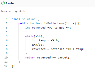 Rahulma67347185's tweet image. #day6 #javaprogram #DSA #leetcode
Topic Covered : Palindrome Number
Check code explanation click on ATR button