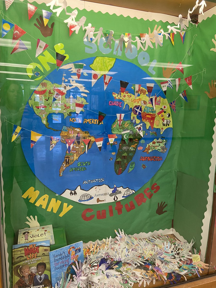 camp_arnold's tweet photo. Love seeing the cultural festival decor on display at @Riddell_HWDSB celebrating our cultural diversity at our school. Great job to Mr. Brooks and his crew for the display and @RiddellArt for the globe! 🌎 https://t.co/OdFrV5p43y