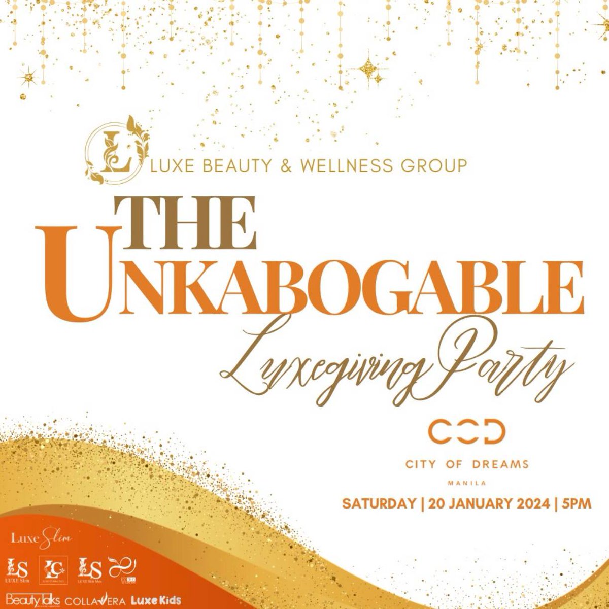 TeamMaxineOFC's tweet photo. [LOOK]: New Year, New Pasabog! 

Prepare to be dazzled by our Sassy Sports Gal, The Chosen One, and a a certified LUXER, Maxine Trinidad on 20th of January for “The Unkabogable Luxegiving Party!”

She will be walking the red carpet and serve us sa dazzling performance! 🔥 https://t.co/gDpctN3GvR