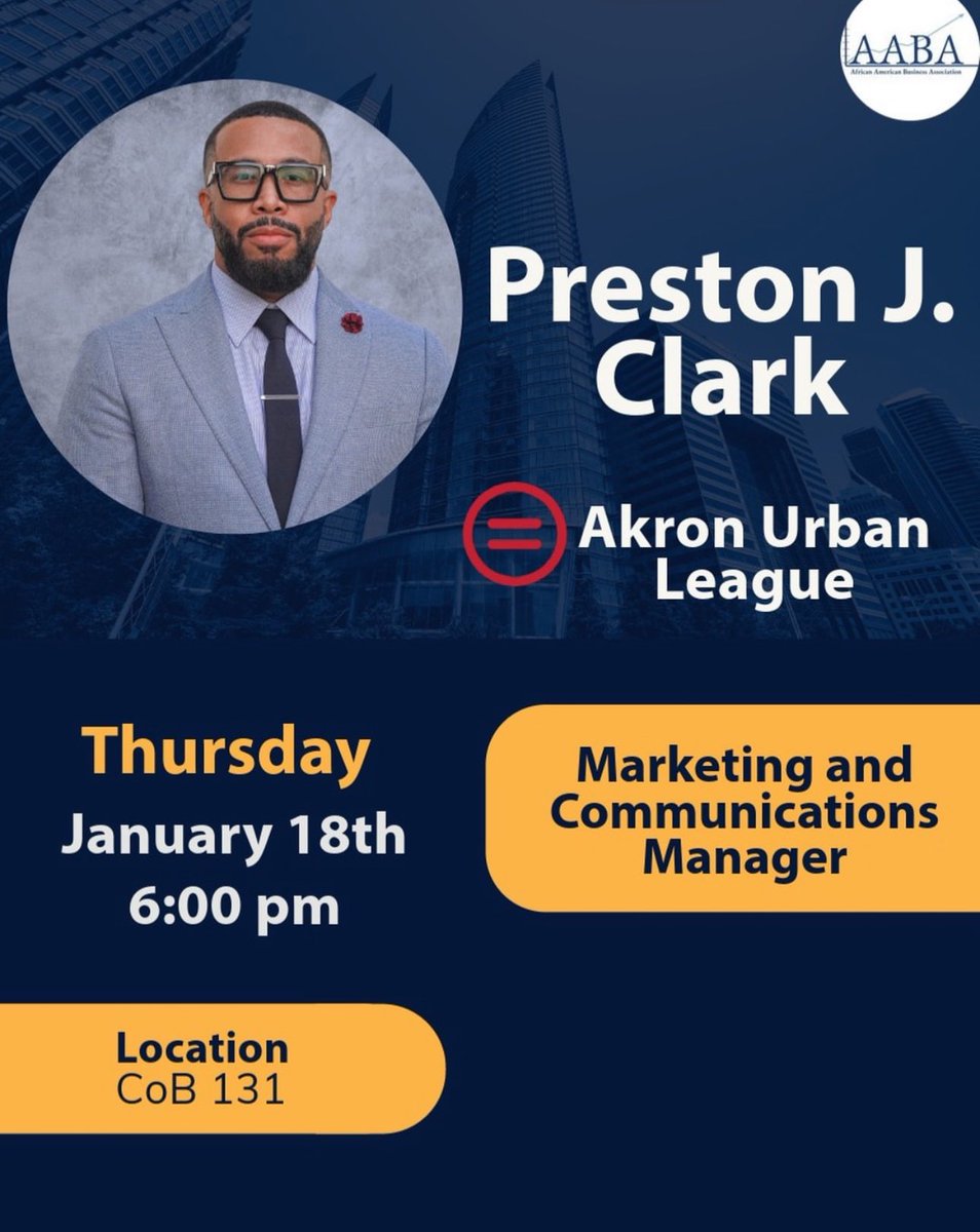 University of Akron Thursday at 6pm!