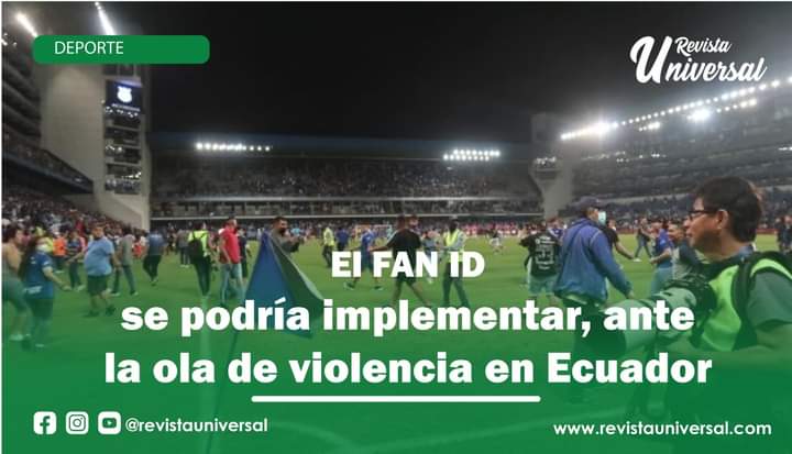 UniversalRevist's tweet image. El #FAN ID se podría #implementar, ante la ola de #violencia en #Ecuador.
Noticia Completa en: n9.cl/w1ryh
