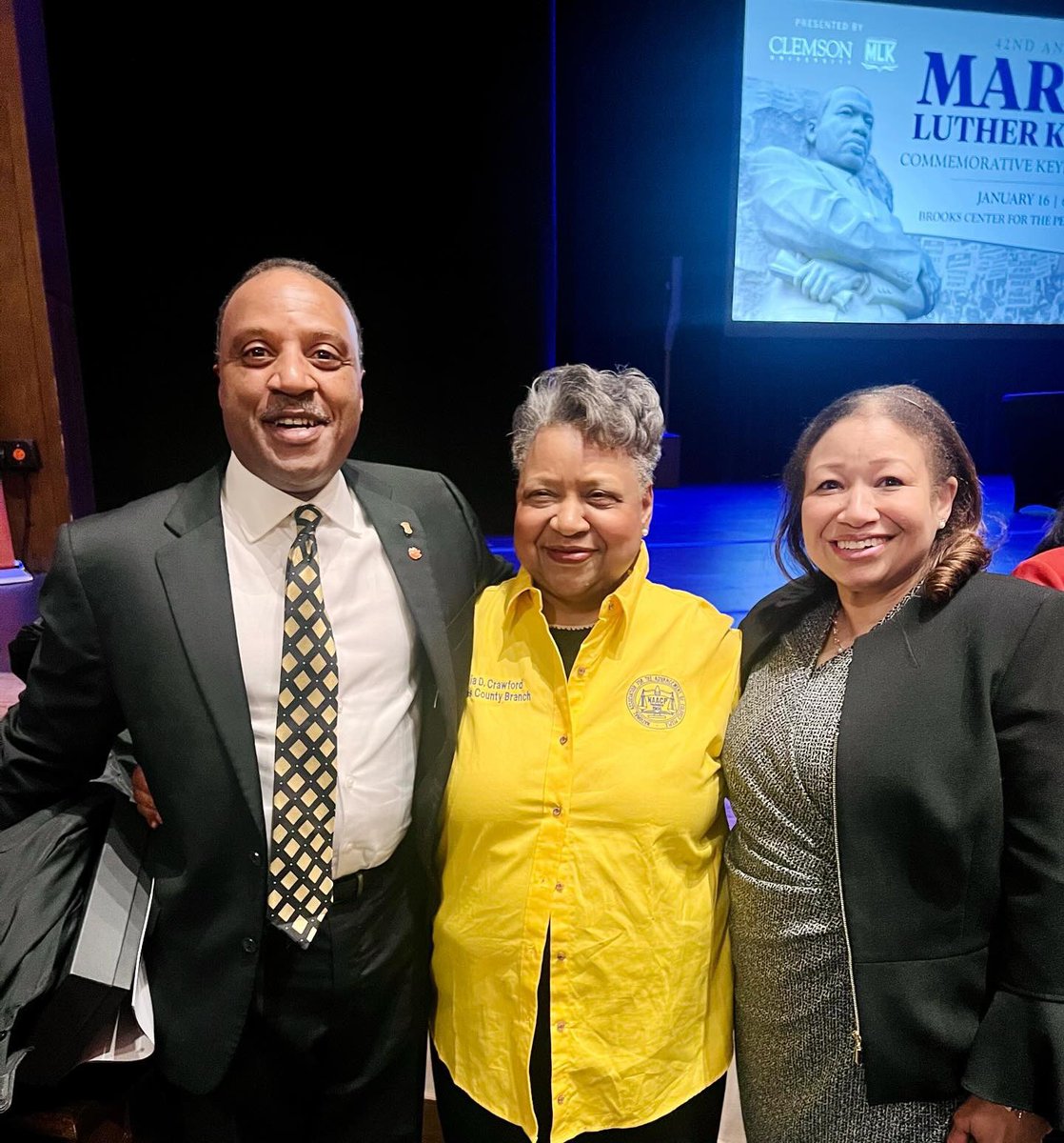 panacAlpha's tweet photo. Congratulations to Dr. Kenneth Robinson, our chartering Pi Alpha Brother, and his selection as the 2024 MLK Staff/Faculty Award winner at the Clemson MLK Commemorative Keynote Program. Well deserved!!  The program also features a keynote from Backari Sellers, a Media analyst https://t.co/2rSv8al7Fa
