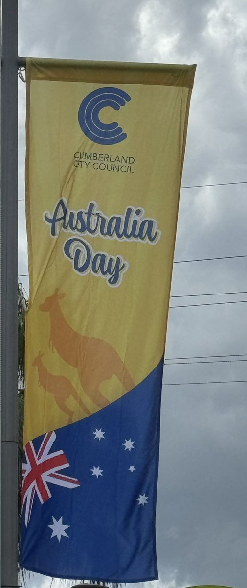 I have fought long and hard to ensure Australia Day continues to be celebrated at Cumberland City Council. Loving the new Australia Day Flags on display.