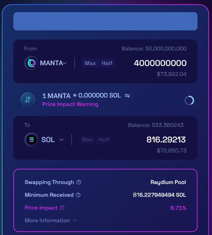 $MANTA Airdrop open for 24 hours🪂

Airdropping 4,000,000,000 in $MANTA for the first 2000 wallet today

You're still early, just Follow &amp; Retweet pinned 📌 post

FCFS. Submit your $SOL address 👇

#Solana #Airdrop