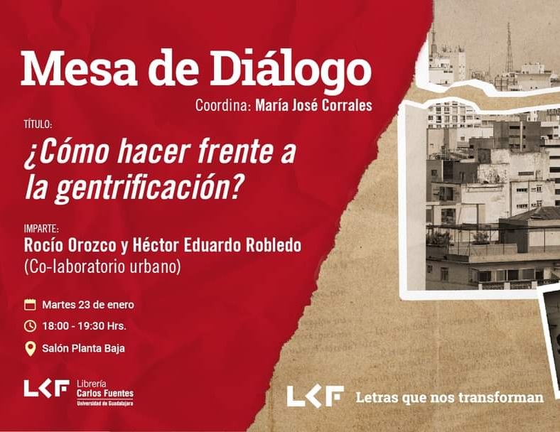 colab_urbano's tweet photo. Nos vemos próximo MARTES en @libreriacf para conversar acerca de las acciones en las que participamos, con la disposición a escucha otras iniciativas para seguir articulando frente al despojo urbano en #Guadalajara
#Gentrificación 
#AccionVecinal 
#AMG https://t.co/INBWqTG1rO