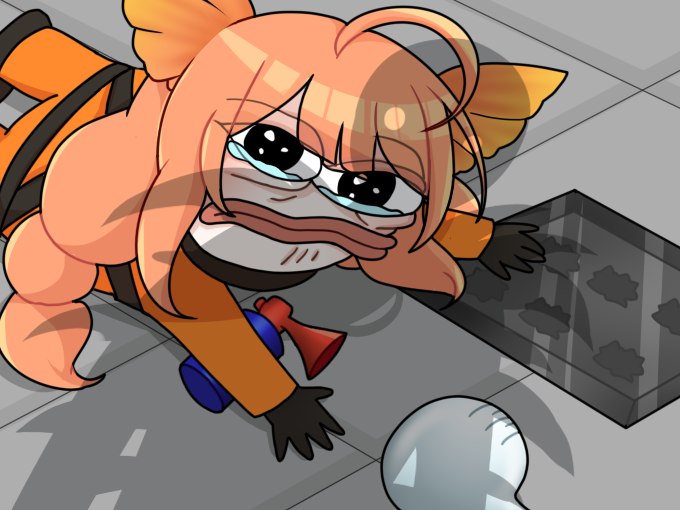 PikiFishVt's tweet photo. Hello bracken my old friend.. #lethalcompany #VtuberEN #vtuber #pikiillust https://t.co/mFbRpLgzi4