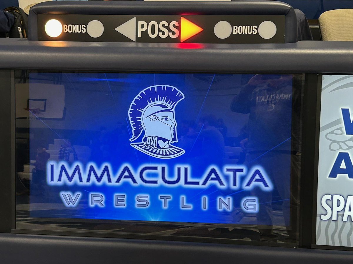Immaculata Wrestling posted its first dual meet win in a match today against JFK. Congrats to Coach VanNess, staff and his team. Many great things to come.. Spartan Proud..