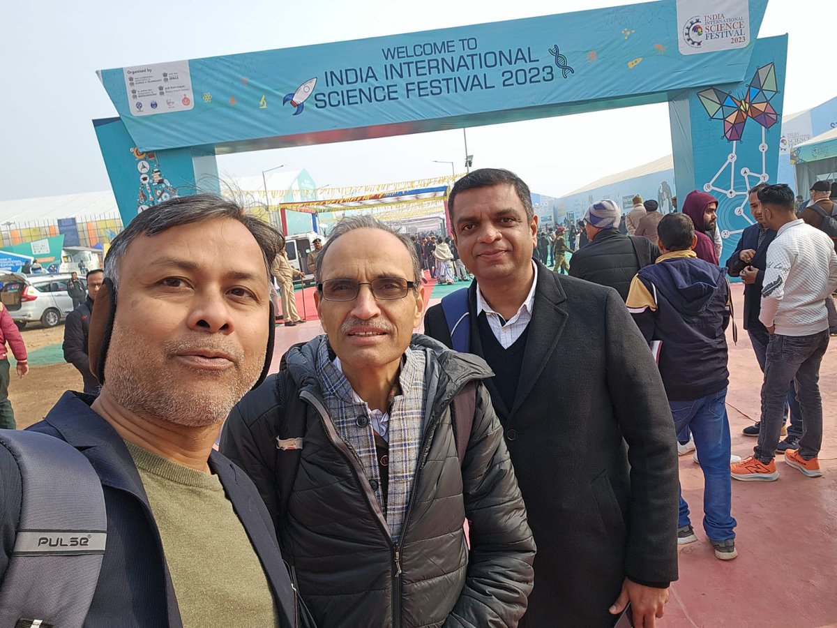 India International Science Festival (@iisfest) is in town, & DST-SATHI Pavellion is your one-stop for interactive exhibits & Tech Info! Come discover the thrill of S&T, from cutting-edge research to everyday applications. Visit us at Hall 2 before Jan 20th. @Pratishtha_DST