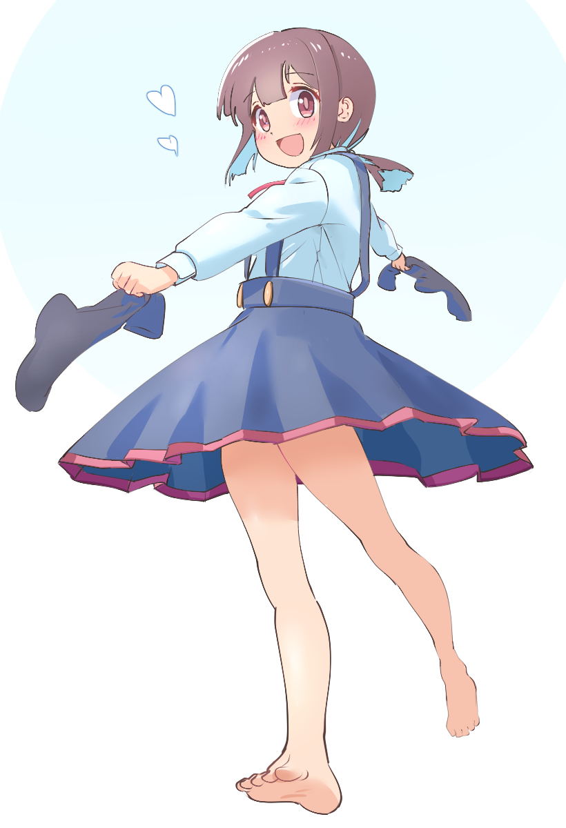 素足のもみじちゃん… #おにまいお絵描き