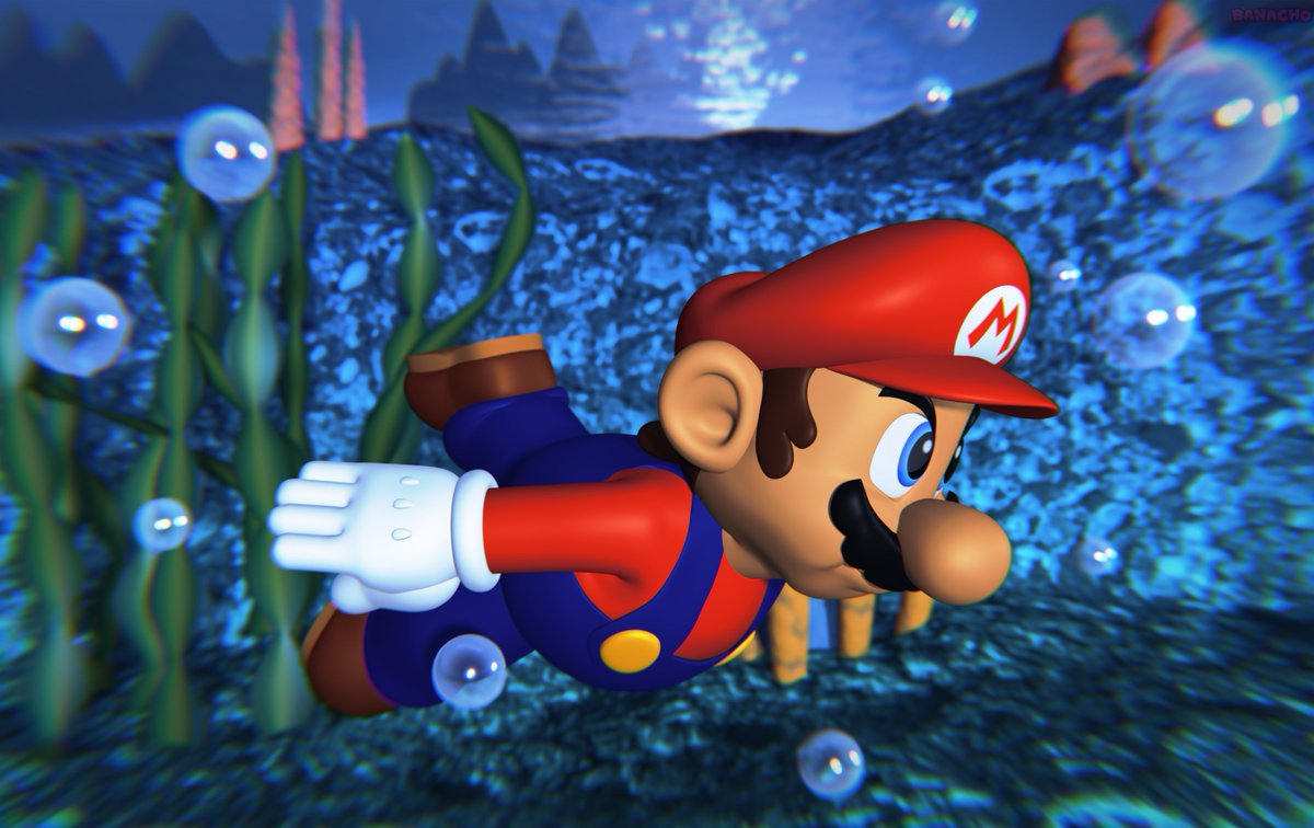 Take a dip with Mario
