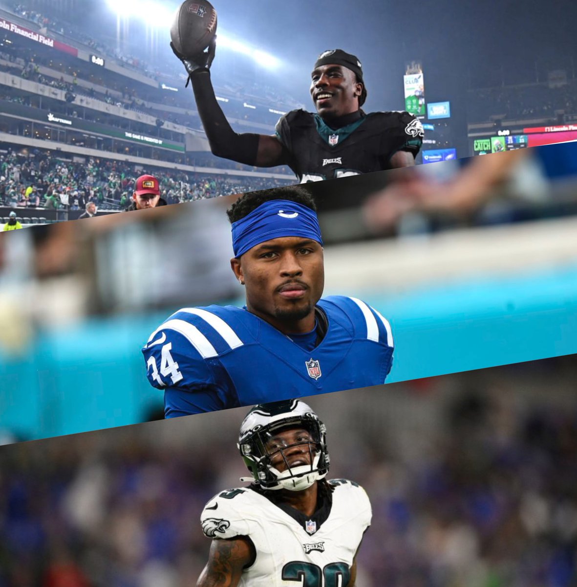 RunHurts's tweet image. Kelee Ringo 
Isaiah Rodgers 
Eli Ricks 

Sign me up for the 2024-25 season