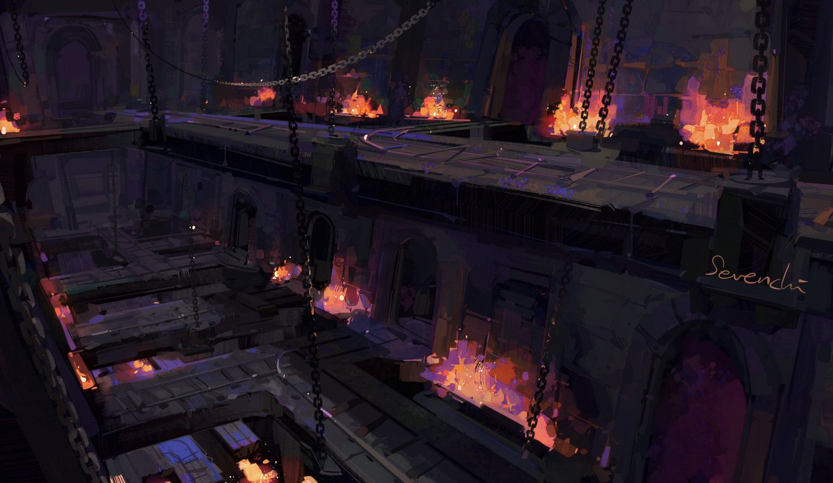 sevenchiart's tweet image. Ravager backroom as a bonus :D