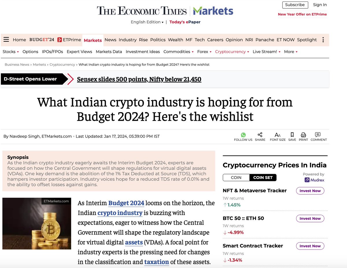 Sumit Gupta (CoinDCX) tweet media