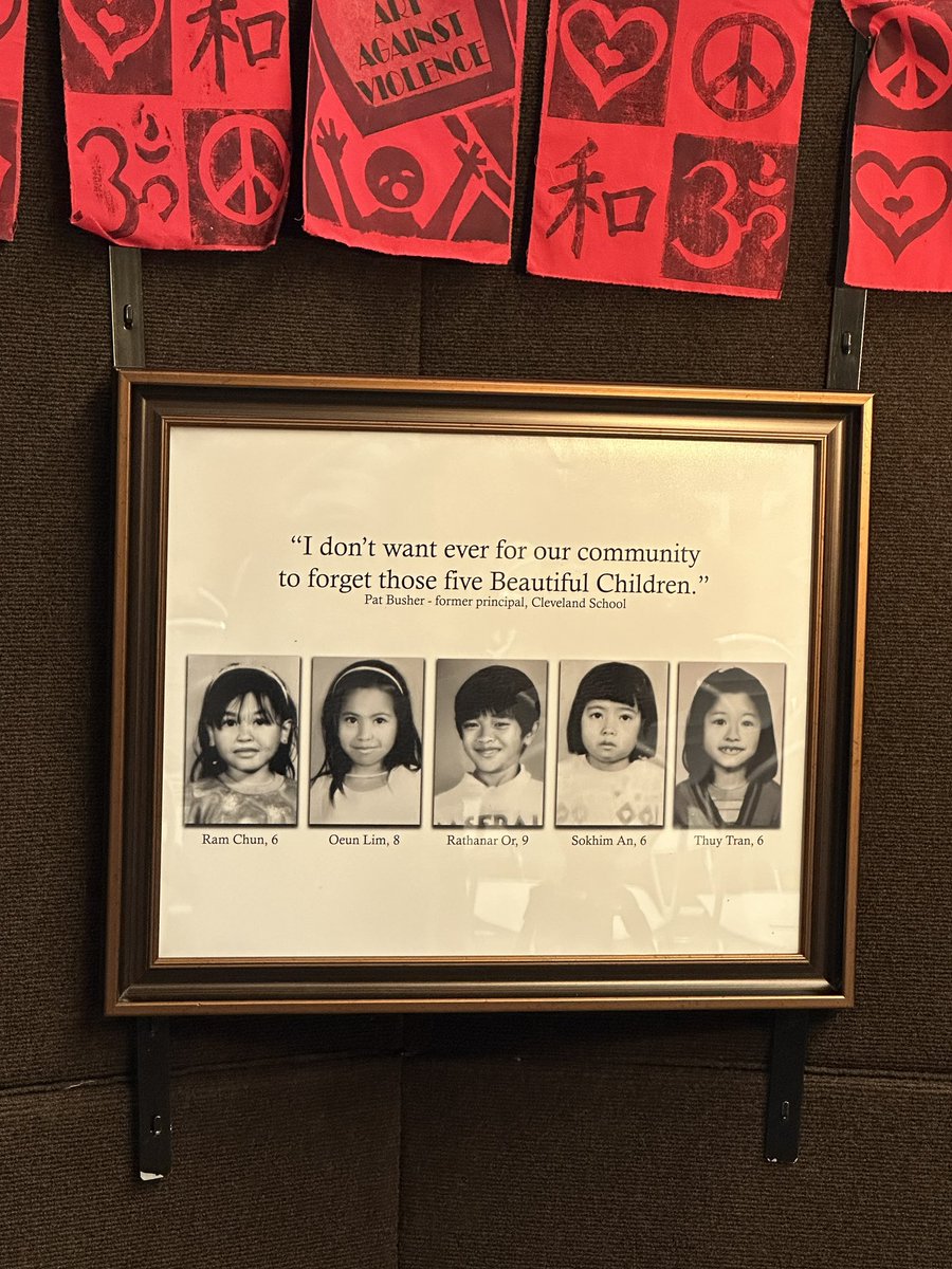 35 years later our community is still healing from the impact of the Cleveland Elementary School shooting. 5 young lives were lost, 32 people injured, and hundreds of families forever changed that day. We will never forget. #clevelandschoolremembers