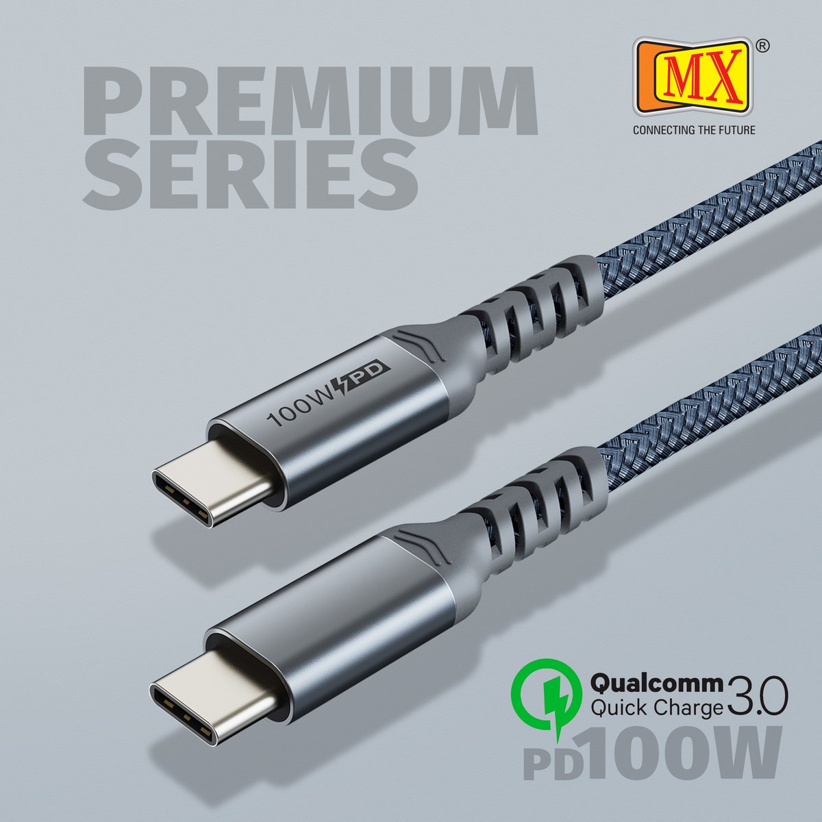 mx_electronics's tweet image. MX Premium USB-C to USB-C PD100W cable 🐆💨. With its high power delivery, universal compatibility, and durable build, this cable is the ultimate solution for all your charging and data transfer needs. 

To know More Visit: rb.gy/bi8kz9

#USBTypeC #ChargingCable